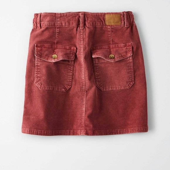 American Eagle Maroon Skirt - Picture 5 of 5